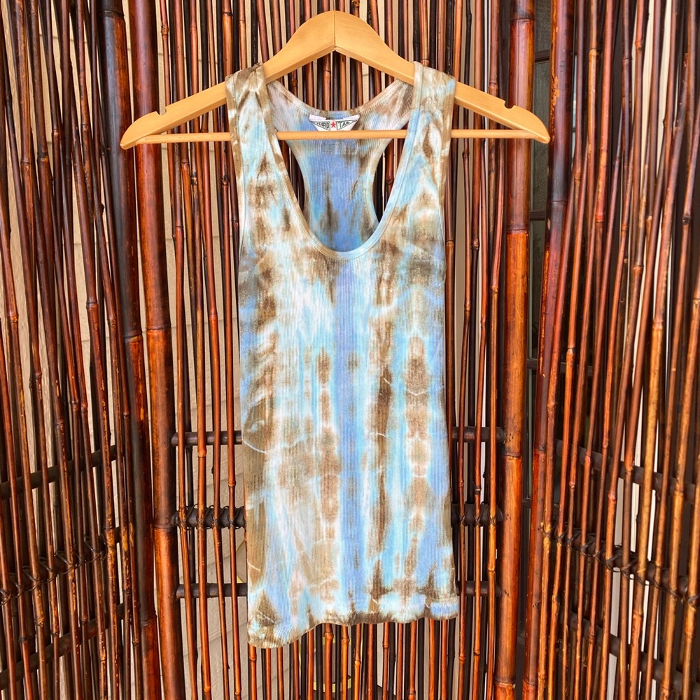 Hard Tail Tie-Dye Ribbed Tank